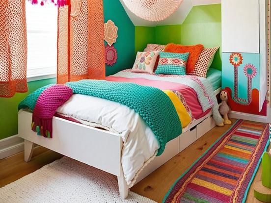 bohemian kids room