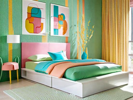 Colorful Modern Bedroom Ideas