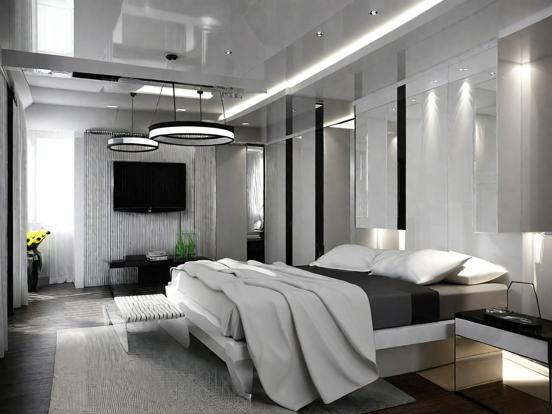 Serene minimalist bedroom