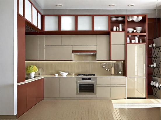 Luxury kitchen closeup