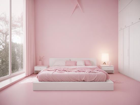 cotton candy bedroom