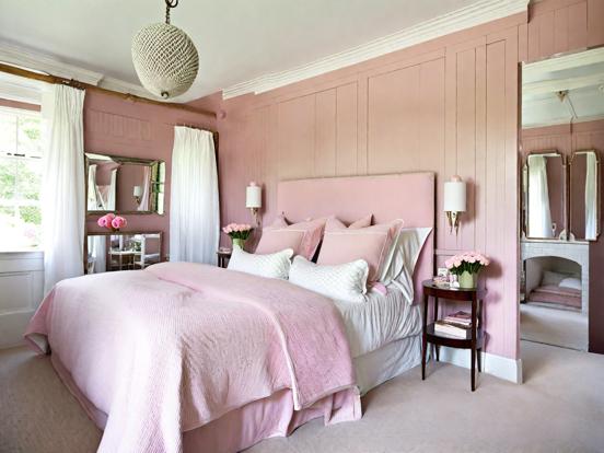 Bedroom Pink Wall Ideas