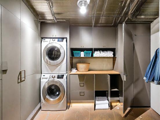 NY loft laundry future style