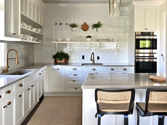 Kitchen island sink marble wood