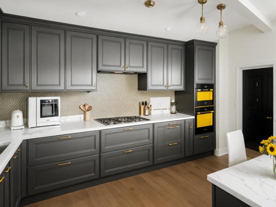 Kitchen with appliances and decor