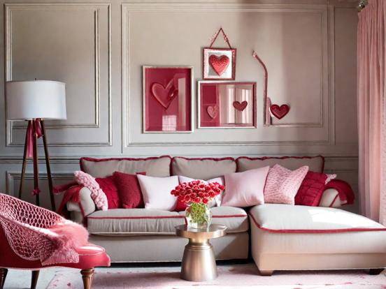 Valentine Living Room Ideas