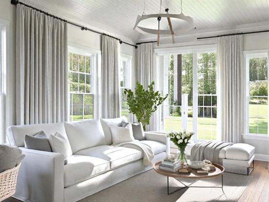 Cozy cream living room decor