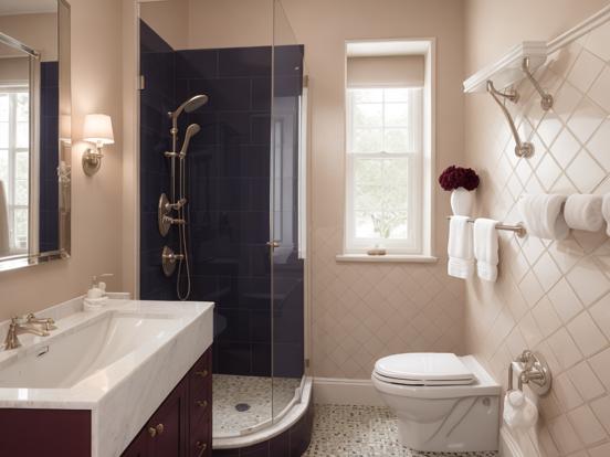 Premium bathroom design elements