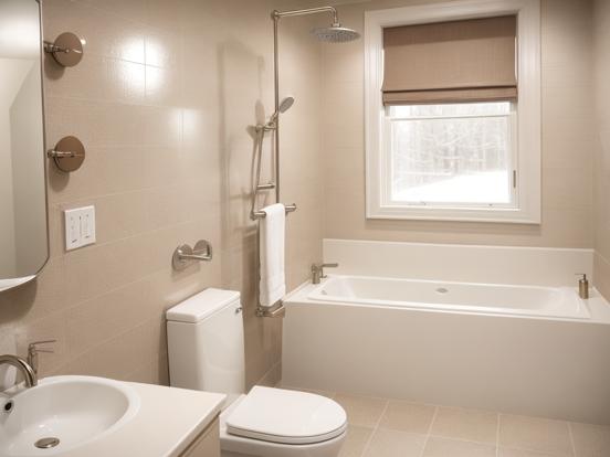 Modern premium bathroom interior