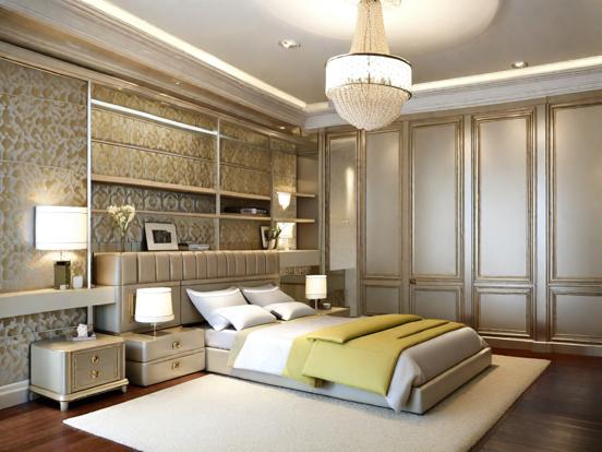 Luxury Asian style bedroom