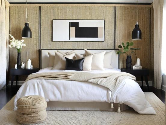 Serene Nate Berkus bedroom