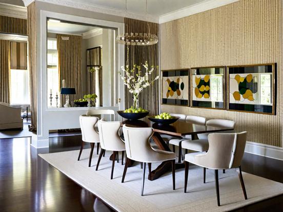 Elegant dining room decor