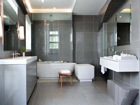 Modern luxury bathroom design