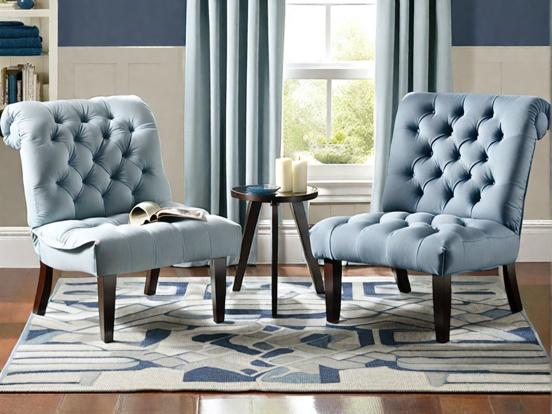 Blue Accent Chairs Set of 2 Ideas