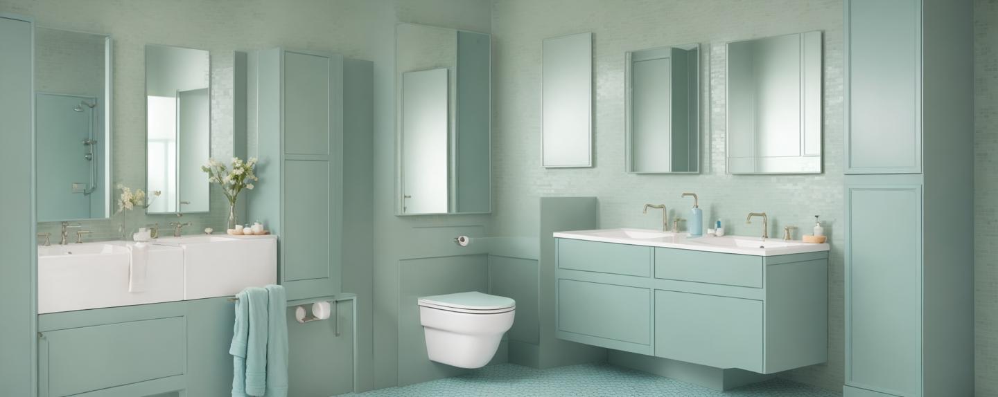 Green and Blue Bathroom Ideas