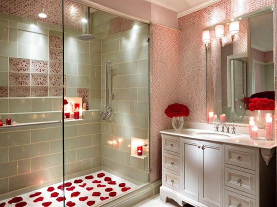 Premium pink bathroom design