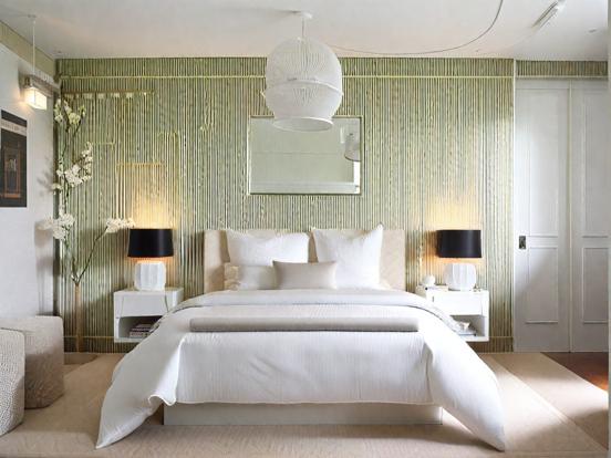 Serene cream bedroom decor