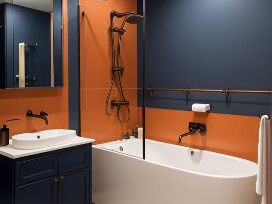 Dark Blue Bathroom Ideas