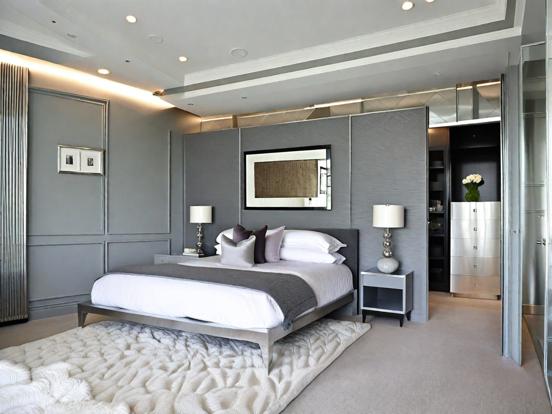 Luxury condo bedroom design