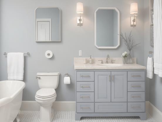 coastal calm bathroom