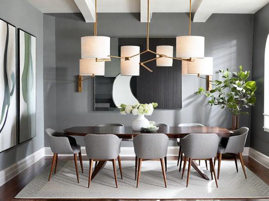 Dining room by Nate Berkus