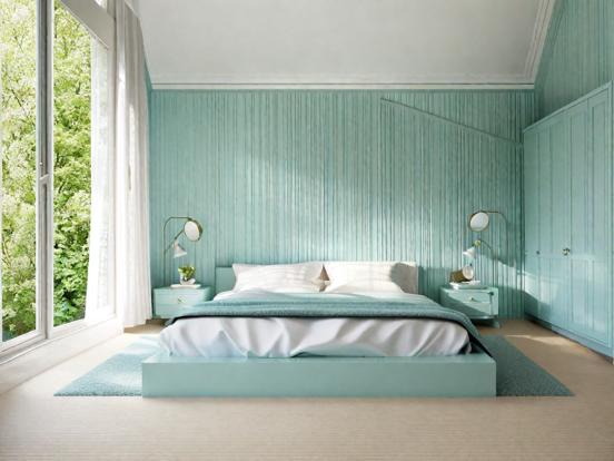 duck egg blue bedroom