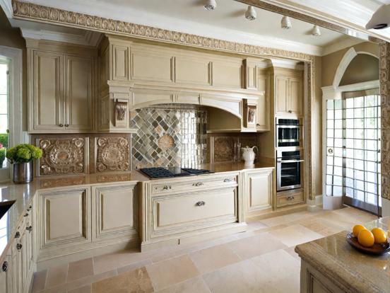 Luxury marble kitchen design