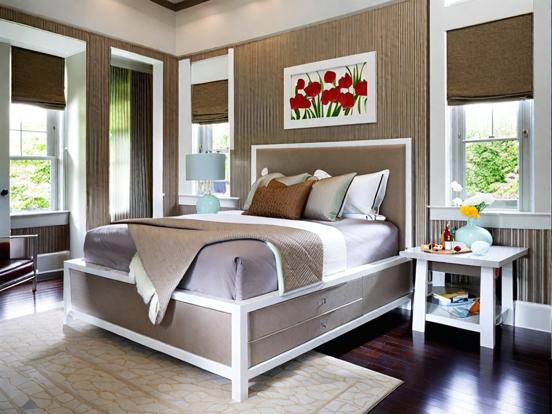 Serene cream bedroom decor