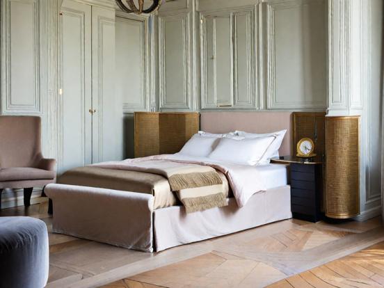 Parisian hotel style bedroom