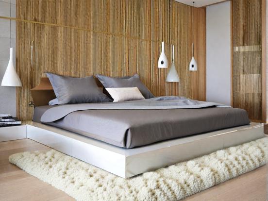 Serene Asian style bedroom