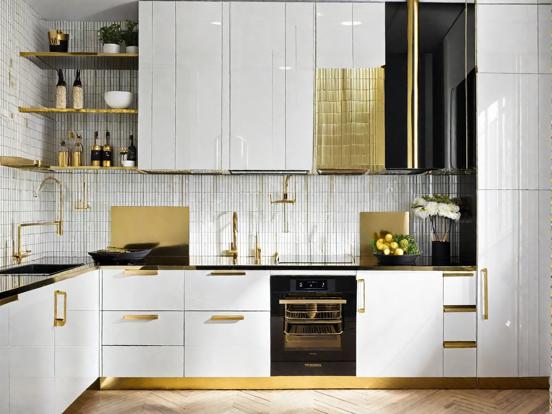 Black and Gold Kitchen Ideas