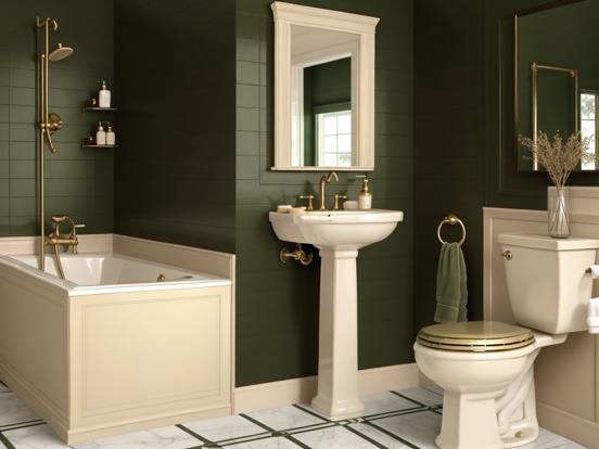 Premium neo-classical bathroom