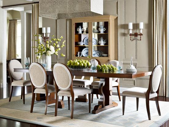 Elegant dining room setup