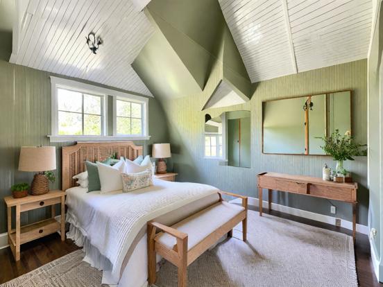 boho farmhouse guest room