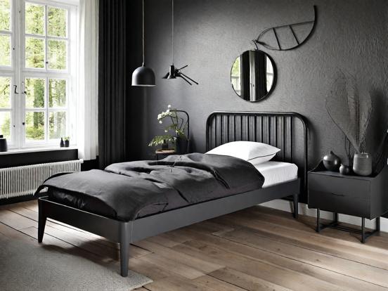 Black Scandinavian Bedroom Ideas