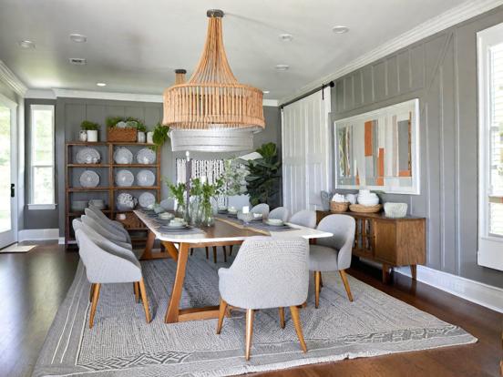 Stylish Nate Berkus dining room