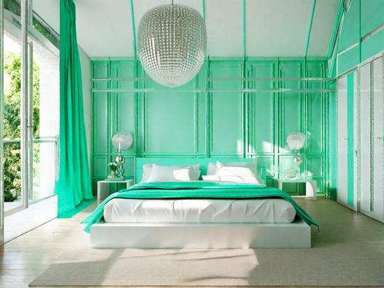 tiffany blue bedroom