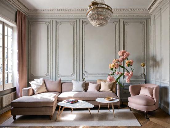 Parisian Living Room Ideas