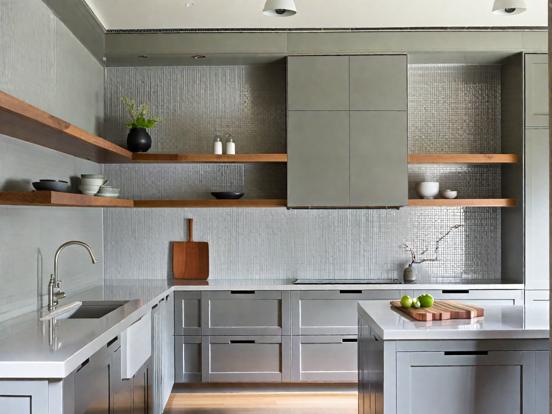 Luxury kitchen with metallics