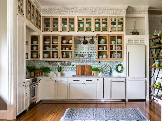 Maximalist kitchen decor