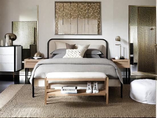 Serene Nate Berkus bedroom