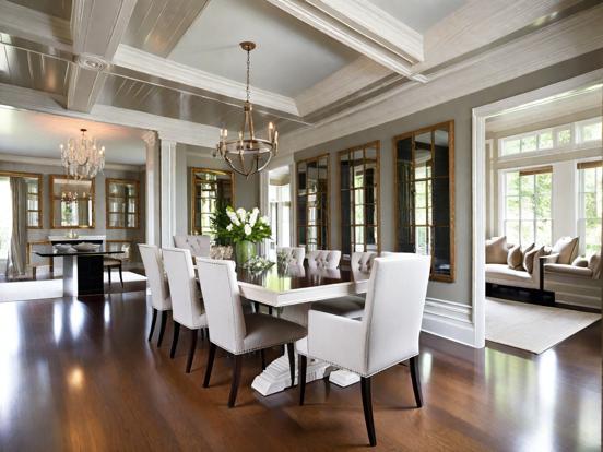 Elegant dining room setup