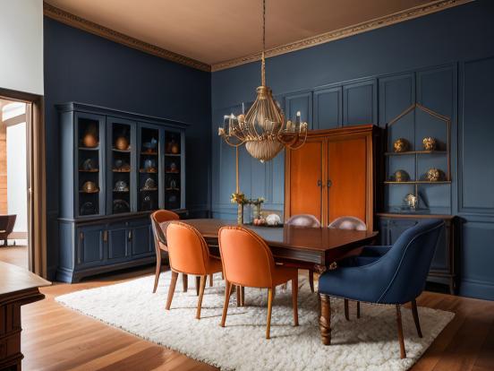 1920s Maximalist Dining Room