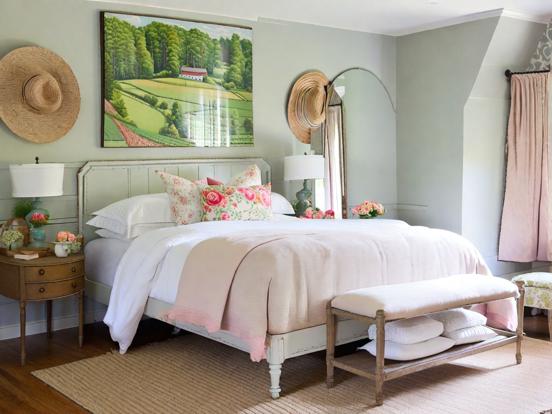 farmhouse chic bedroom