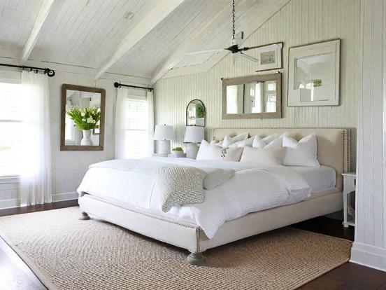 Serene cream bedroom decor