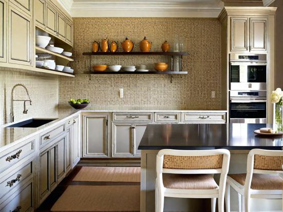 Two chairs kitchen wood gold trim