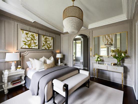 modern traditional guest room