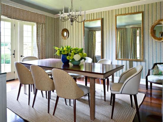 Elegant dining room setup