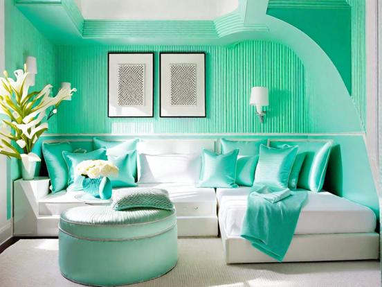 Tiffany Blue Living Room Ideas