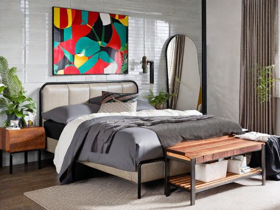 Urban Industrial Bedroom Ideas